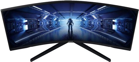 Samsung LC34G55TWW 34'' Odyssey G5 Ultra WQHD Curved Monitor; 21:9; 1000R, 
3440X1440 Resolution; Max 165Hz, 2500:1 Static; 1ms (MPRT); 178°/178° Viewing Angle; 
1xDisplay Port; 1xHDMI; Headphone; AMD Freesync; Eye Saver Mode; Flicker Free; 
Picture-By-Picture; Tilt -2.0°-18.0°; Wall Mount (75x75)